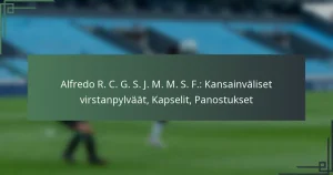 Alfredo R. C. G. S. J. M. M. S. F.: Kansainväliset virstanpylväät, Kapselit, Panostukset