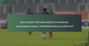 Ivica Vastić: Kansainväliset turnaukset, seurasaavutukset, henkilökohtaiset palkinnot