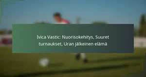 Ivica Vastic: Nuorisokehitys, Suuret turnaukset, Uran jälkeinen elämä