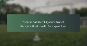 Thomas Sabitzer: Liigasuoritukset, Kansainväliset maalit, Seurapanokset